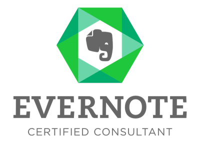 Az Evernote saját képzése utána Evernote Certified Consultant certificate szerezhető
